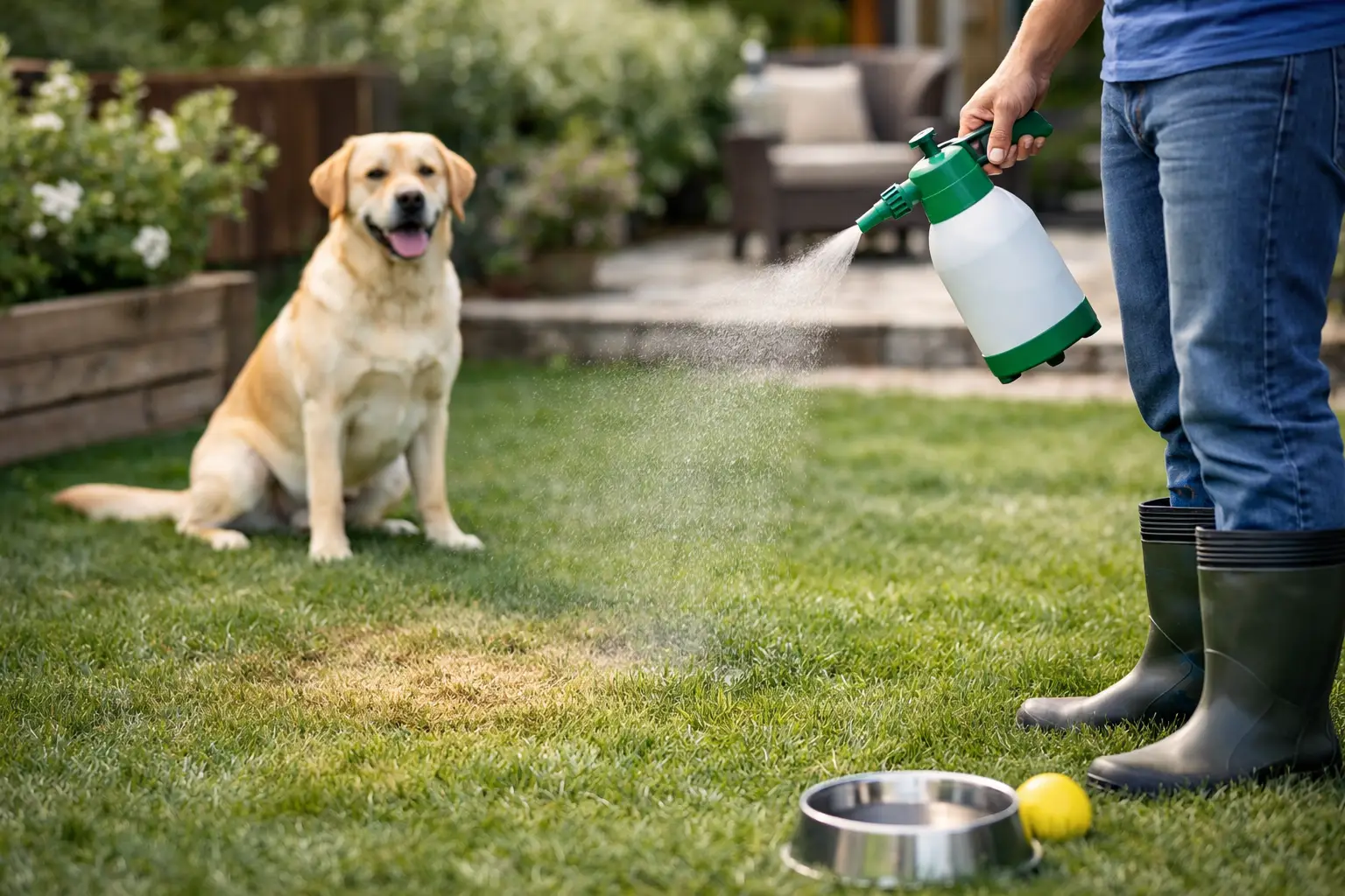 Yard Deodorizing for Dog Urine That Works