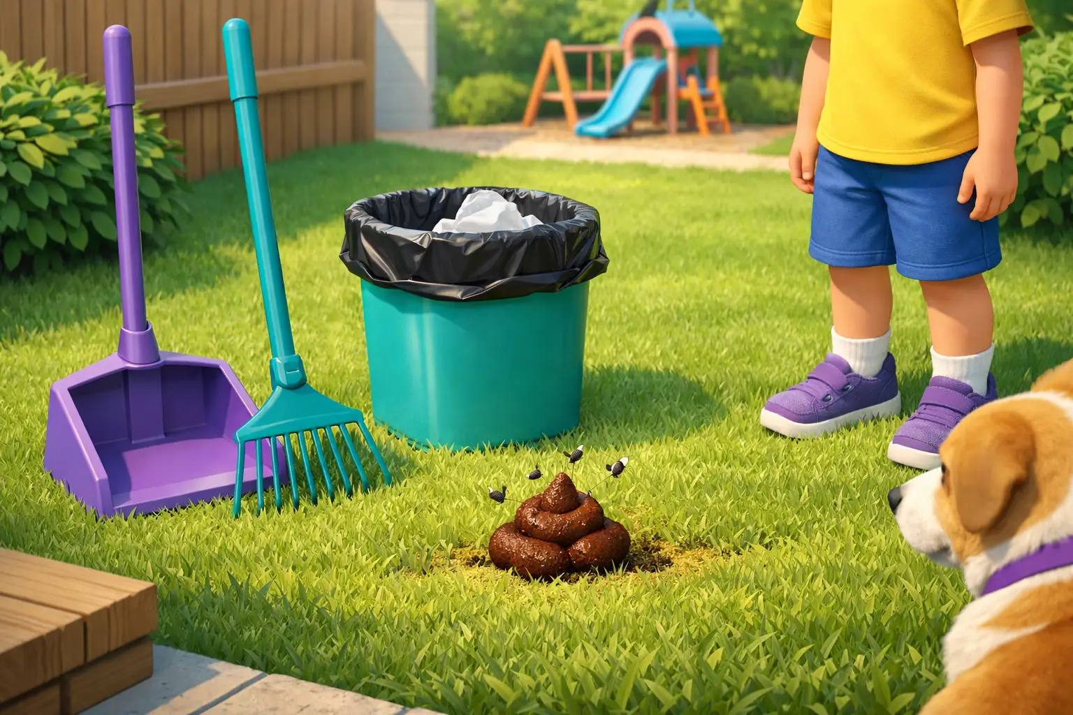 Is Dog Poop Hazardous to Kids?