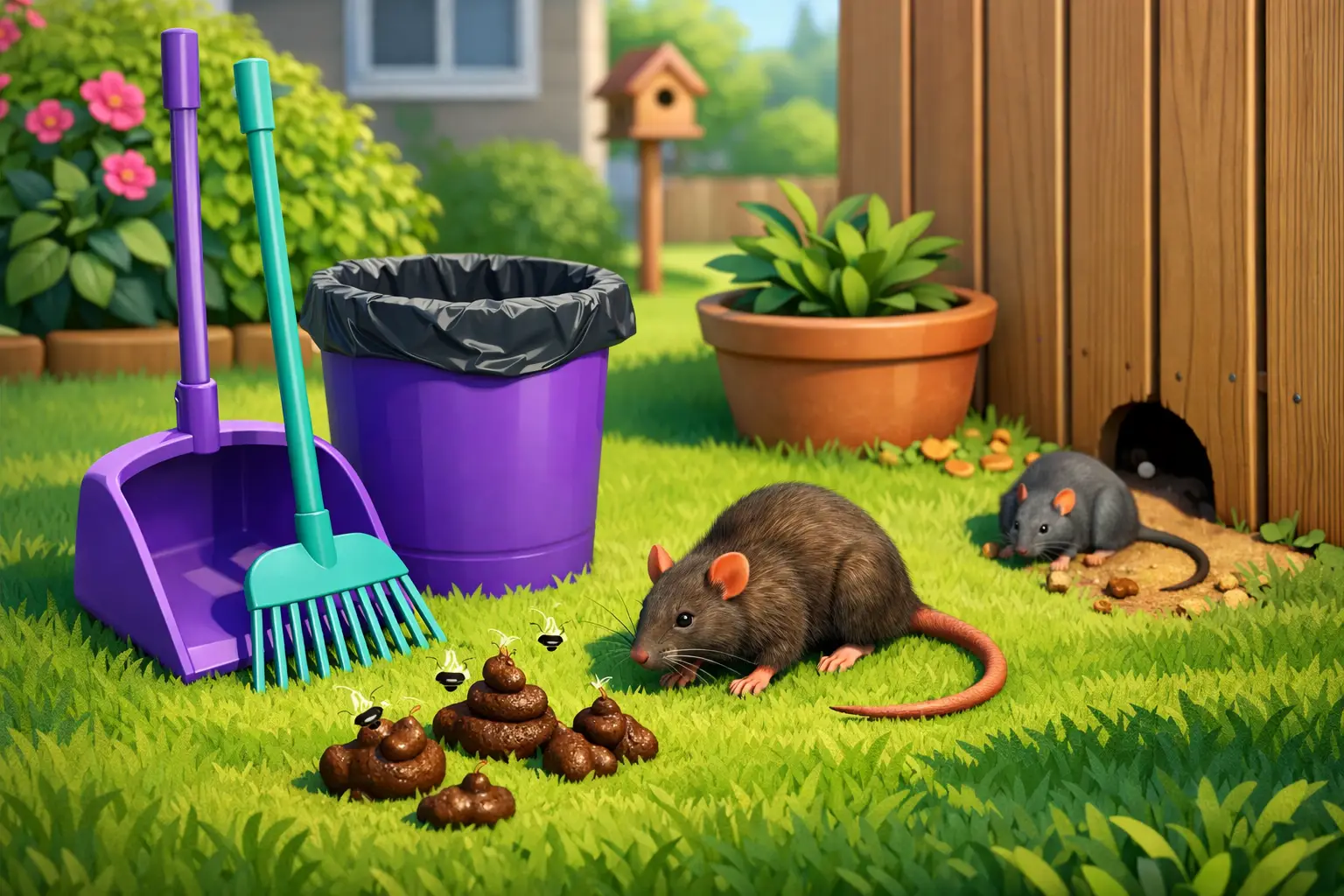 Does Dog Waste Attract Rodents? Yard Facts
