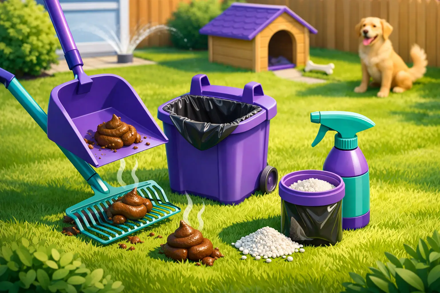 How to Reduce Yard Pet Odors Fast