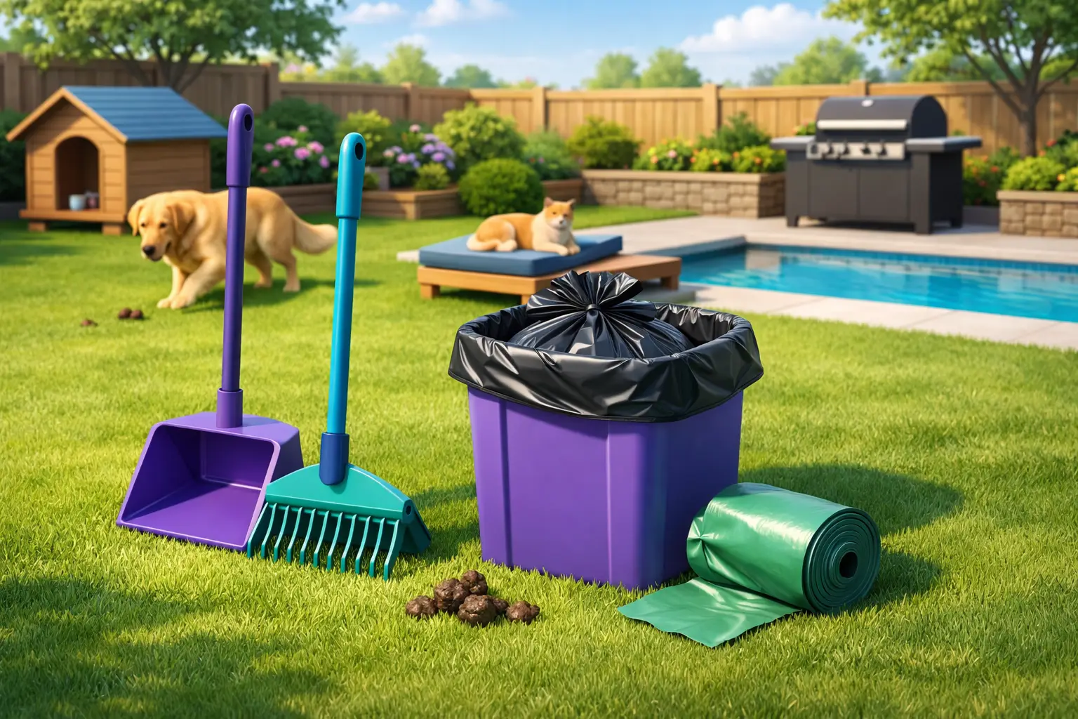 How to Maintain an Odor-Free Backyard All Year