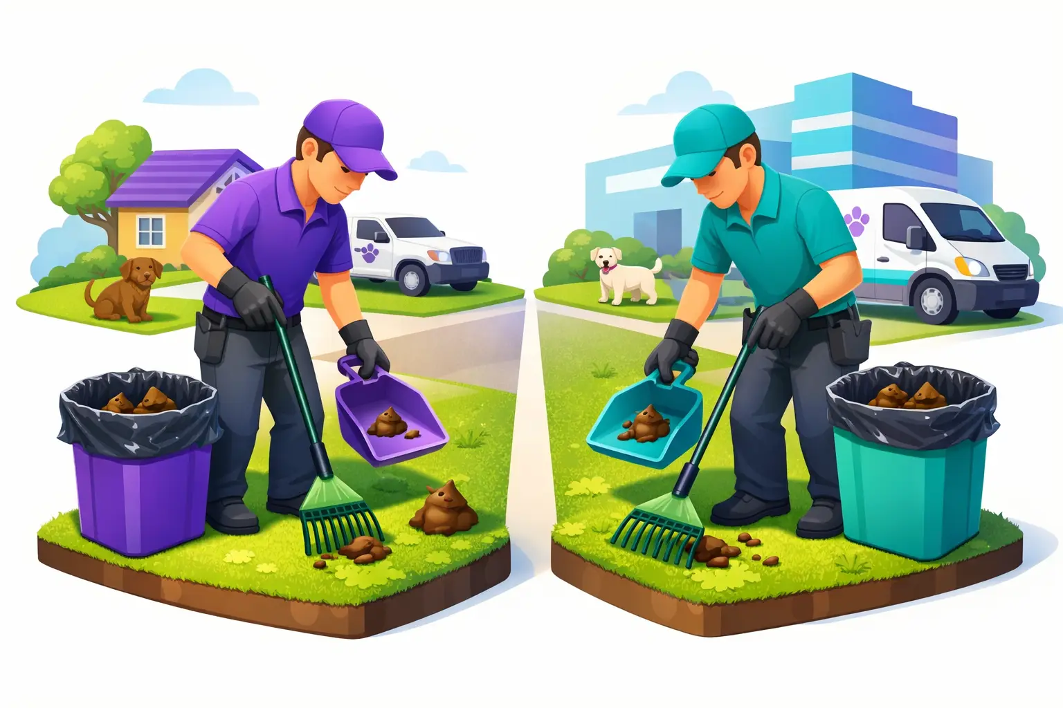 Local Poop Scooper vs Franchise Compared