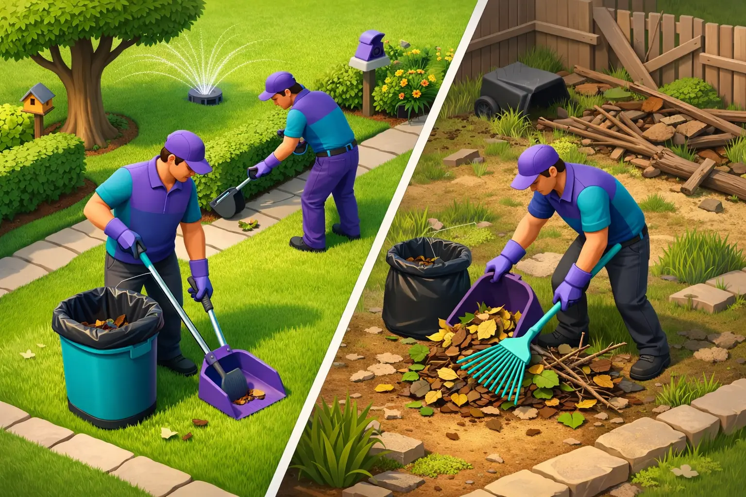 Monthly Yard Service vs One-Time Cleanup